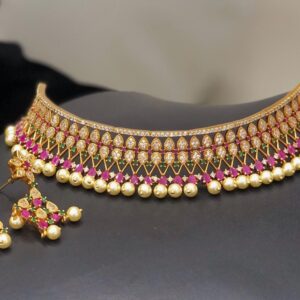 Collier rose