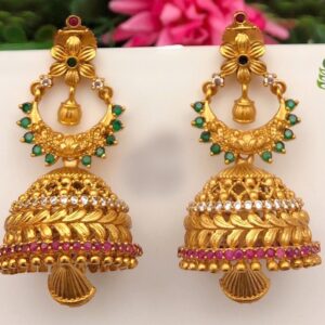 Boucles d’oreilles - Jumkhas - Orchidée Royale
