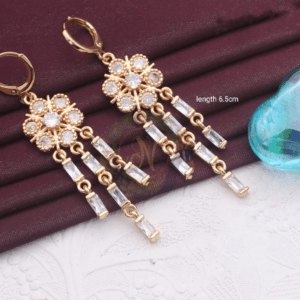 Boucles d’oreilles - Jumkhas 	Larmes d’Or