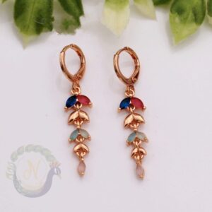 Boucles d’oreilles - Créoles Fleuries