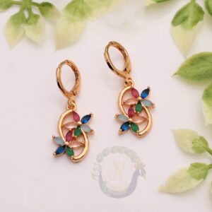 Boucles d’oreilles - Créoles Cercle Lumineux