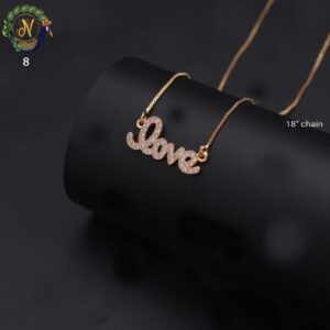 Colliers à pendentifs LOVE WS
