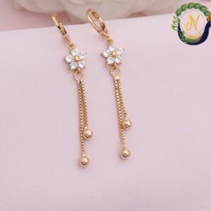 Boucles d’oreilles - Créoles Fleur w