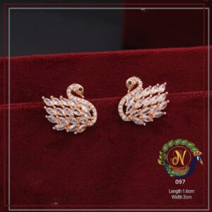 Boucles d’oreilles - Créoles - Élégance du Paon
