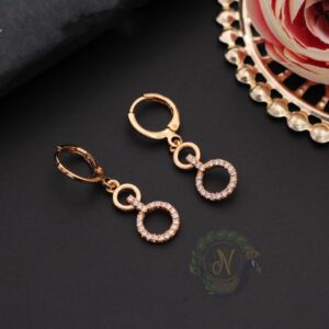 Boucles d’oreilles - Créoles   “Eclipse”
